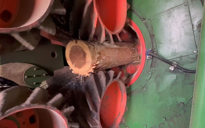 Debarking with a ring debarker