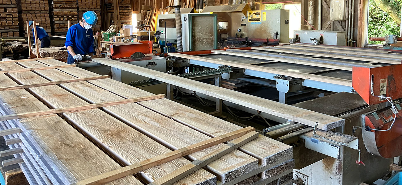 Interior and exterior wood products